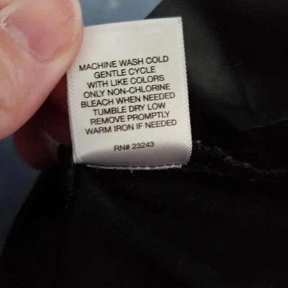 New York & Company 7th Avenue Black Bootcut 6 Regular Dress Pants - Picture 5 of 7